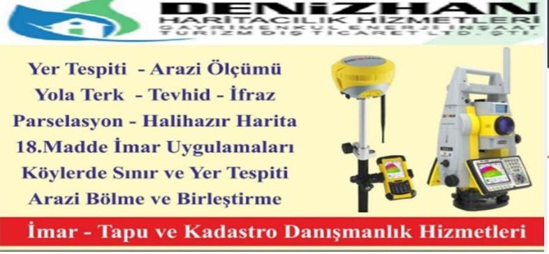 DENİZHAN HARİTANIN  YAPTIĞI  HİZMETLER